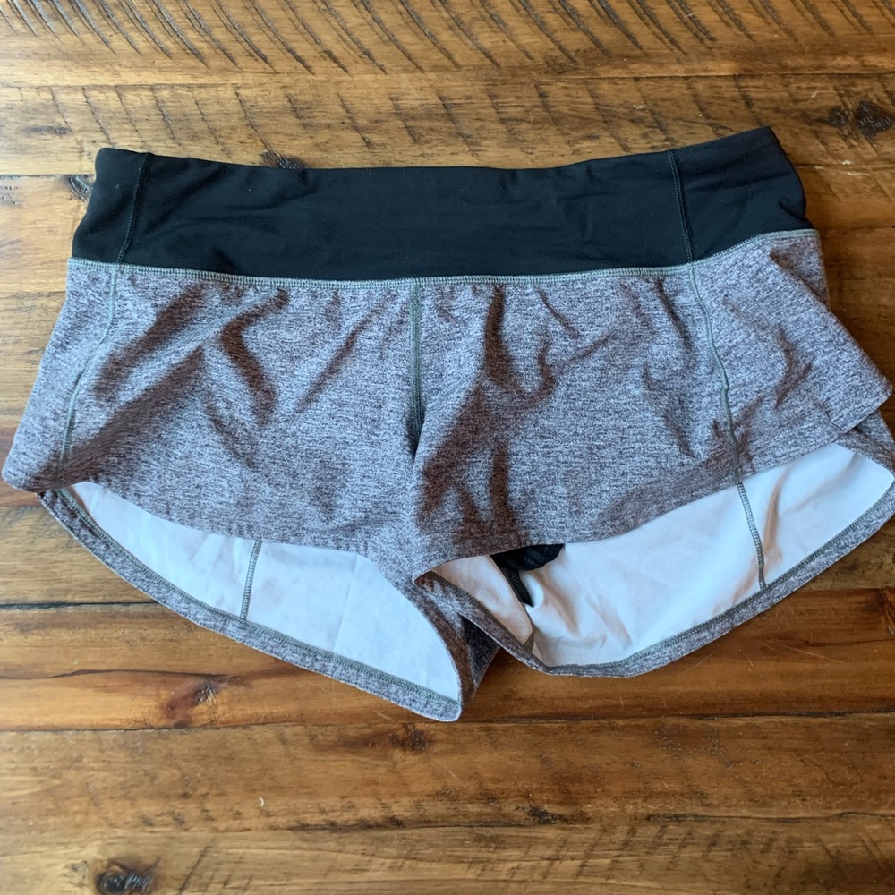 Lululemon speed shorts size 6